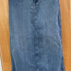 Zara Blue Maxi Skirt